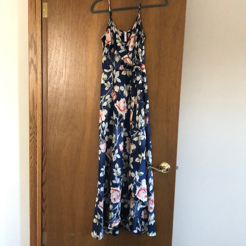 Floral Wrap Dress